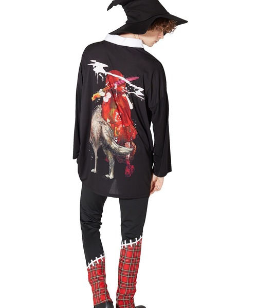 ankoROCK(アンコロック)の「前後喫煙赤ずきんシャツ襟カットソー -メガビッグ-(Tシャツ/カットソー・メンズ・A・ONE SIZE)」の11枚目の写真