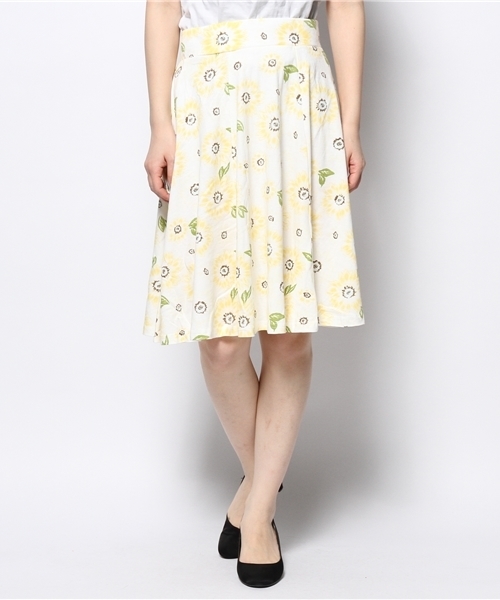 Chico（チコ）の「花柄プリントスカート（スカート・レディース・ネイビー/ホワイト/レッド・FREE）」の14枚目の写真