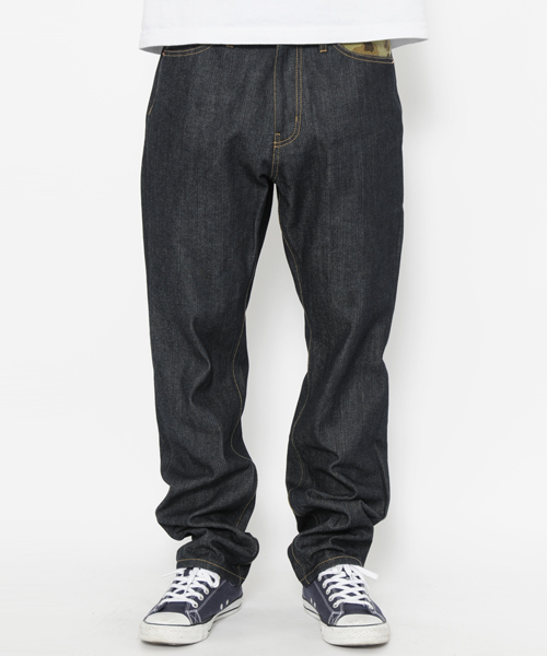 XLARGE（エクストララージ）の「THE STARS AND STRIPES DENIM PANT（デニムパンツ・メンズ・ブラック/グリーン/カモフラージュ・32inch/36inch/30inch/34inch）」の5枚目の写真