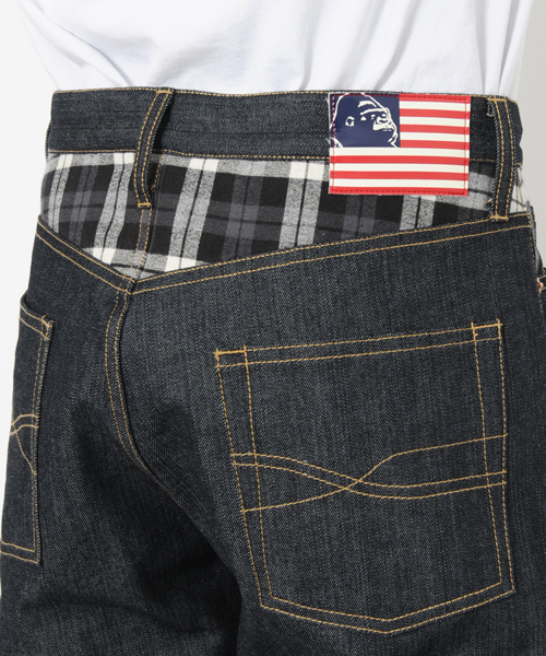 XLARGE（エクストララージ）の「THE STARS AND STRIPES DENIM PANT（デニムパンツ・メンズ・ブラック/グリーン/カモフラージュ・32inch/36inch/30inch/34inch）」の16枚目の写真