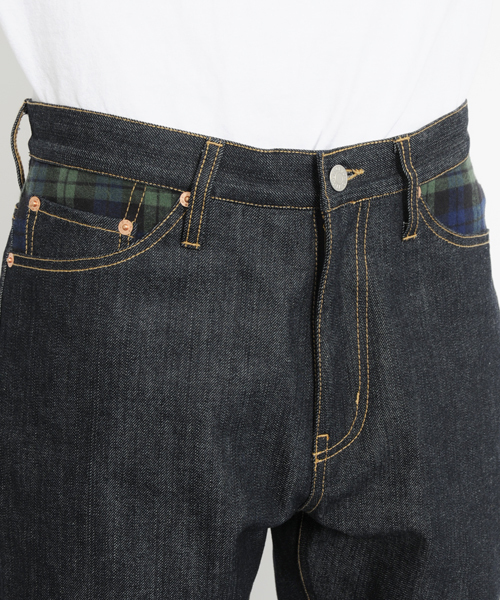 XLARGE（エクストララージ）の「THE STARS AND STRIPES DENIM PANT（デニムパンツ・メンズ・ブラック/グリーン/カモフラージュ・32inch/36inch/30inch/34inch）」の7枚目の写真