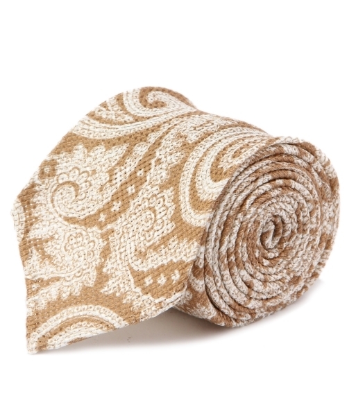 UNITED ARROWS（ユナイテッドアローズ）の「＜BOW＆ARROWS＞ 3/PT 14SBAM-6（ネクタイ・メンズ・ベージュ/ダークブラウン/レッド/ネイビー・フリー）」の2枚目の写真