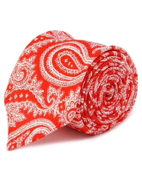 UNITED ARROWS（ユナイテッドアローズ）の「＜BOW＆ARROWS＞ 3/PT 14SBAM-6（ネクタイ・メンズ・ベージュ/ダークブラウン/レッド/ネイビー・フリー）」の4枚目の写真