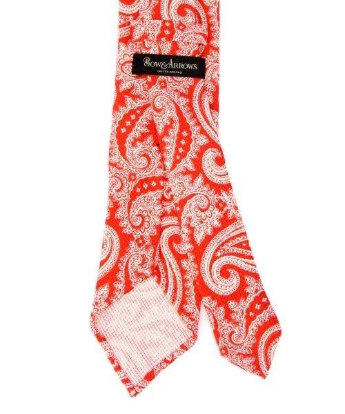 UNITED ARROWS（ユナイテッドアローズ）の「＜BOW＆ARROWS＞ 3/PT 14SBAM-6（ネクタイ・メンズ・ベージュ/ダークブラウン/レッド/ネイビー・フリー）」の5枚目の写真