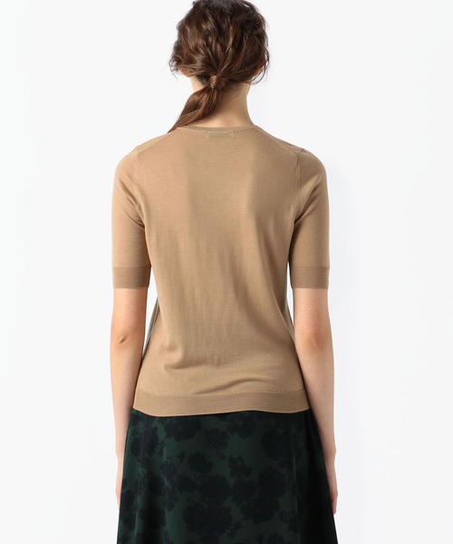 TOMORROWLAND (トゥモローランド)の「スーパーファインウール クルーネックプルオーバー(ニット/セーター・レディース・ホワイト/チャコールグレー/ベージュ/ネイビー/カーキ/サックスブルー/ピンク/バーガンディー・S/M/L)」の17枚目の写真