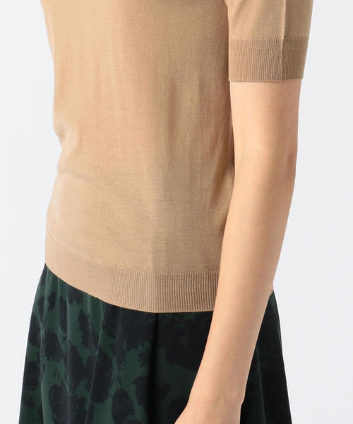 TOMORROWLAND (トゥモローランド)の「スーパーファインウール クルーネックプルオーバー(ニット/セーター・レディース・ホワイト/チャコールグレー/ベージュ/ネイビー/カーキ/サックスブルー/ピンク/バーガンディー・S/M/L)」の12枚目の写真