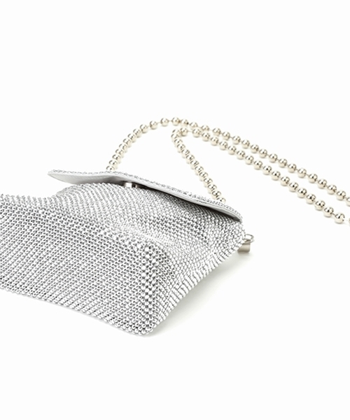 Casselini（キャセリーニ）の「カットビーズバッグ（ショルダーバッグ・レディース・ブラック/シルバー/その他・FREE）」の11枚目の写真