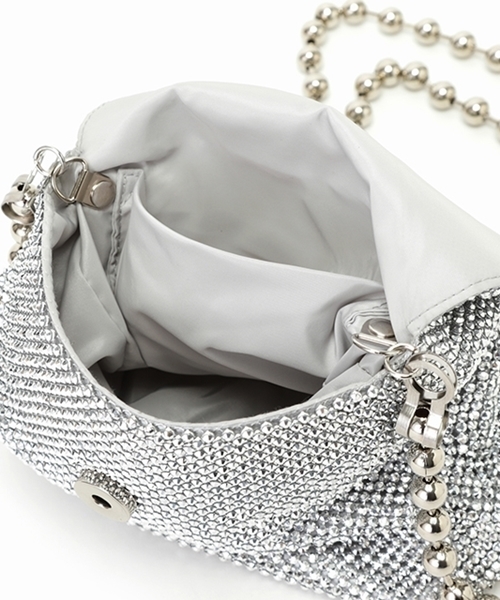 Casselini（キャセリーニ）の「カットビーズバッグ（ショルダーバッグ・レディース・ブラック/シルバー/その他・FREE）」の15枚目の写真