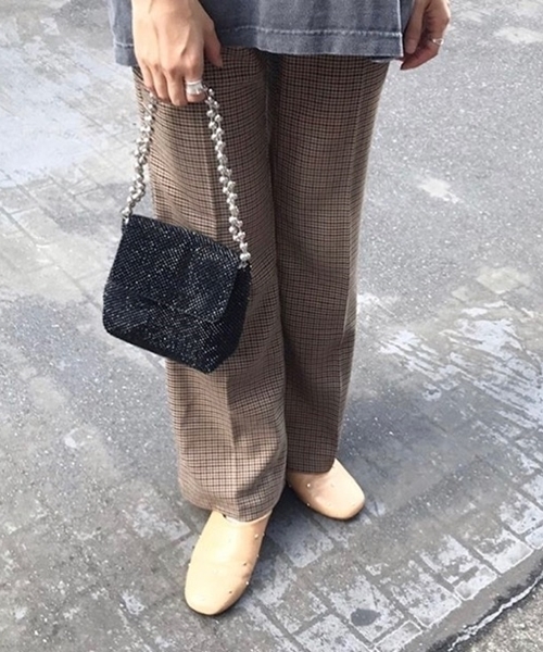 Casselini（キャセリーニ）の「カットビーズバッグ（ショルダーバッグ・レディース・ブラック/シルバー/その他・FREE）」の4枚目の写真