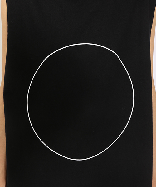 i（アイ）の「△プリントタンク（キャミソール・レディース・ホワイト/ブラック・ﾌﾘ-）」の7枚目の写真