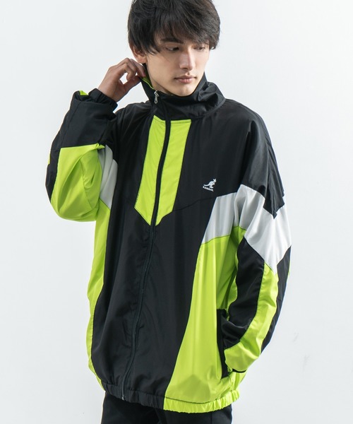 KANGOL（カンゴール）の「KANGOL 切替ナイロンビッグジャケット