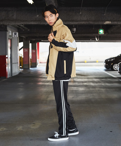 KANGOL（カンゴール）の「KANGOL 切替ナイロンビッグジャケット