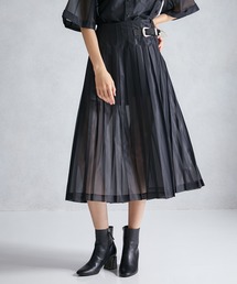 TOGA PULLA | 【TOGA PULLA(トーガプルラ)】ポリエステルメッシュスカート TP01-FG234(スカート)