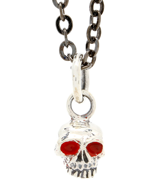 VIVIFY(ビビファイ)の「ネックレス/スカル/ビーン/チェーン(ネックレス・メンズ・ホワイト/ブラック/ブラウン/ブルー/パープル/イエロー/レッド・FREE)」の7枚目の写真