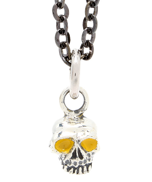 VIVIFY(ビビファイ)の「ネックレス/スカル/ビーン/チェーン(ネックレス・メンズ・ホワイト/ブラック/ブラウン/ブルー/パープル/イエロー/レッド・FREE)」の6枚目の写真