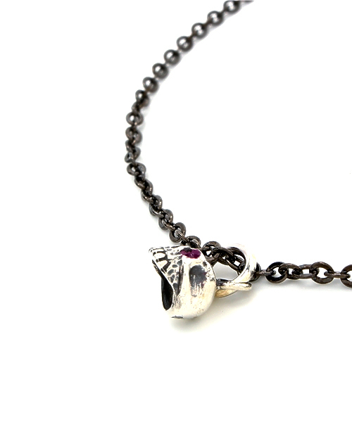 VIVIFY(ビビファイ)の「ネックレス/スカル/ビーン/チェーン(ネックレス・メンズ・ホワイト/ブラック/ブラウン/ブルー/パープル/イエロー/レッド・FREE)」の12枚目の写真