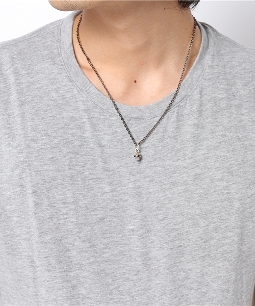 VIVIFY(ビビファイ)の「ネックレス/スカル/ビーン/チェーン(ネックレス・メンズ・ホワイト/ブラック/ブラウン/ブルー/パープル/イエロー/レッド・FREE)」の10枚目の写真