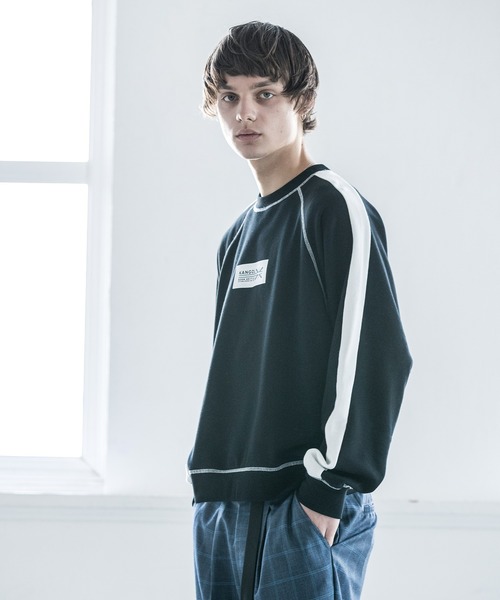 KANGOL(カンゴール)の「KANGOL カンゴール act'm 別注 アームライン オーバーサイズ スウェット ショート丈(スウェット・メンズ・ホワイト/ブラック/杢グレー/ライトベージュ・FREE)」の18枚目の写真