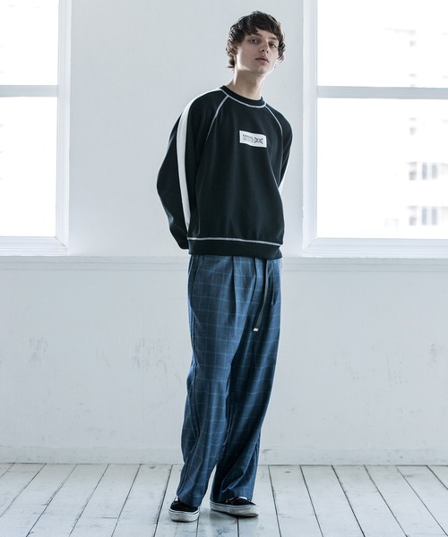 KANGOL(カンゴール)の「KANGOL カンゴール act'm 別注 アームライン オーバーサイズ スウェット ショート丈(スウェット・メンズ・ホワイト/ブラック/杢グレー/ライトベージュ・FREE)」の16枚目の写真