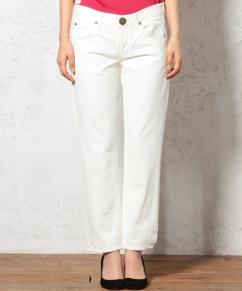 Lee(リー)の「LEE C Slim テーパードパンツ ◆(その他パンツ・レディース・オフホワイト・SMALL/X-SMALL/MEDIUM)」の6枚目の写真