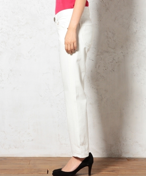 Lee(リー)の「LEE C Slim テーパードパンツ ◆(その他パンツ・レディース・オフホワイト・SMALL/X-SMALL/MEDIUM)」の7枚目の写真