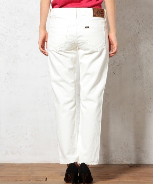 Lee(リー)の「LEE C Slim テーパードパンツ ◆(その他パンツ・レディース・オフホワイト・SMALL/X-SMALL/MEDIUM)」の8枚目の写真