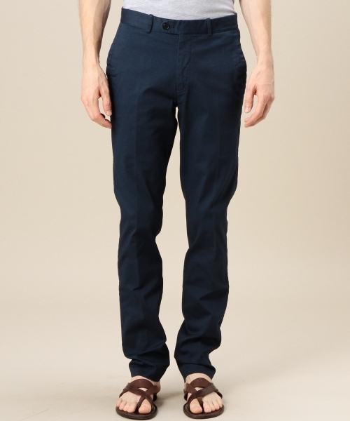 BEAUTY&YOUTH UNITED ARROWS（ビューティーアンドユースユナイテッドアローズ）の「BY ギャバー ノープリーツ スリム パンツ ◆（チノパンツ・メンズ・オフホワイト/ベージュ/ネイビー・MEDIUM/X-LARGE/SMALL/LARGE）」の11枚目の写真