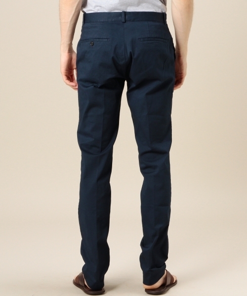 BEAUTY&YOUTH UNITED ARROWS（ビューティーアンドユースユナイテッドアローズ）の「BY ギャバー ノープリーツ スリム パンツ ◆（チノパンツ・メンズ・オフホワイト/ベージュ/ネイビー・MEDIUM/X-LARGE/SMALL/LARGE）」の5枚目の写真