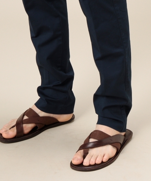 BEAUTY&YOUTH UNITED ARROWS（ビューティーアンドユースユナイテッドアローズ）の「BY ギャバー ノープリーツ スリム パンツ ◆（チノパンツ・メンズ・オフホワイト/ベージュ/ネイビー・MEDIUM/X-LARGE/SMALL/LARGE）」の9枚目の写真