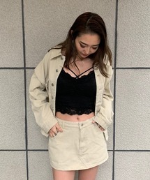 ENVYM | カラールーズデニムＪＫ(デニムジャケット)