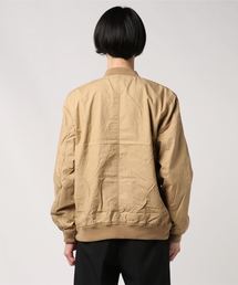 コットンキャンバス デラベ ボンバージャケット 24AW NEW BOMBER JACKET | デニム研究所 by JAPAN BLUE