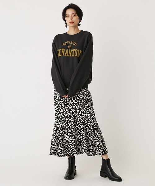 AZUL by moussy(アズールバイマウジー)の「LEOPARD MERMAID SKIRT/レオパードマーメイドスカート(スカート・レディース・ブラック系その他/ベージュ系その他・SMALL/MEDIUM)」の18枚目の写真