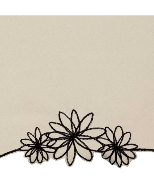 Wpc.（ダブリュピーシー）の「遮光ドームリムフラワー ミニ 日傘 折りたたみ Wpc.（折りたたみ傘・レディース・ベージュ/ネイビー/オフホワイト・FREE）」の7枚目の写真