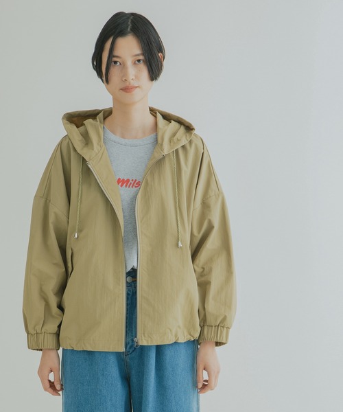 Kelen(ケレン)の「「KELEN / ケレン」コンパクトシルエットマウンテンパーカー"Bella"(ブルゾン・レディース・オフホワイト/ベージュ/ブルーグレー/ブラック/ベージュ系その他/カーキ・S/M)」の20枚目の写真