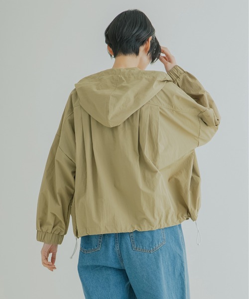 Kelen(ケレン)の「「KELEN / ケレン」コンパクトシルエットマウンテンパーカー"Bella"(ブルゾン・レディース・オフホワイト/ベージュ/ブルーグレー/ブラック/ベージュ系その他/カーキ・S/M)」の18枚目の写真