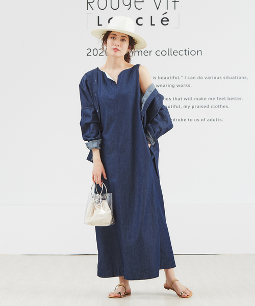 Rouge vif（ルージュヴィフ）の「2WAYロングワンピース（ワンピース 