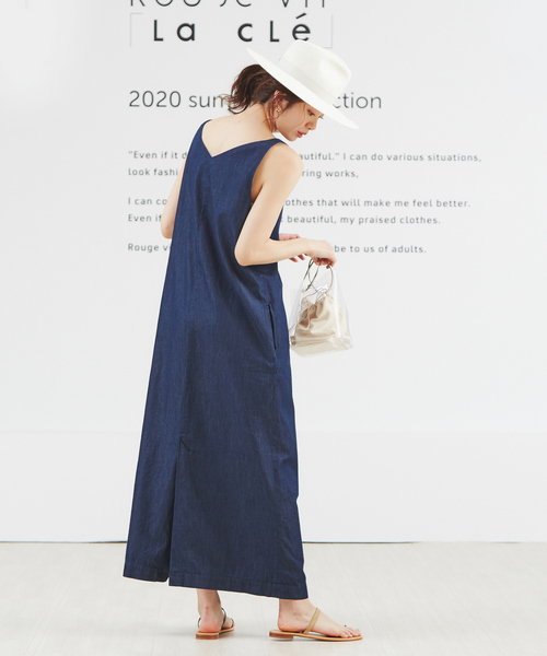 Rouge vif（ルージュヴィフ）の「2WAYロングワンピース（ワンピース 