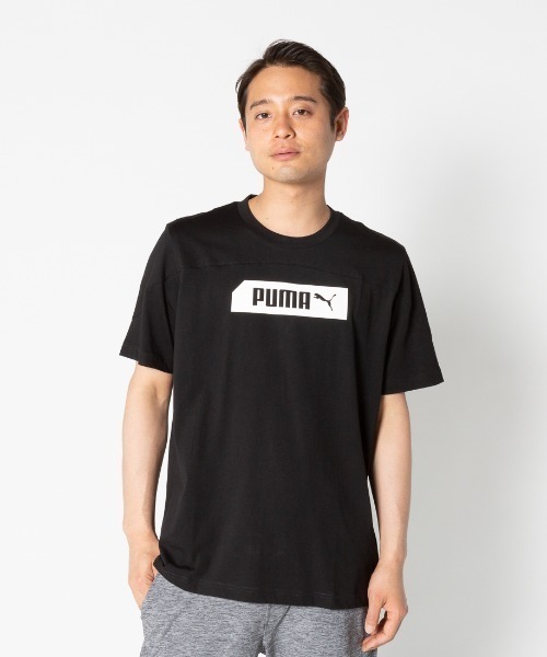 PUMA（プーマ）の「【別注】プーマ PUMA  NU-TILITY Tシャツ 限定コラボ（Tシャツ/カットソー・メンズ・オレンジ/ブラック/ホワイト・S/M/L/XL/XXL）」の2枚目の写真