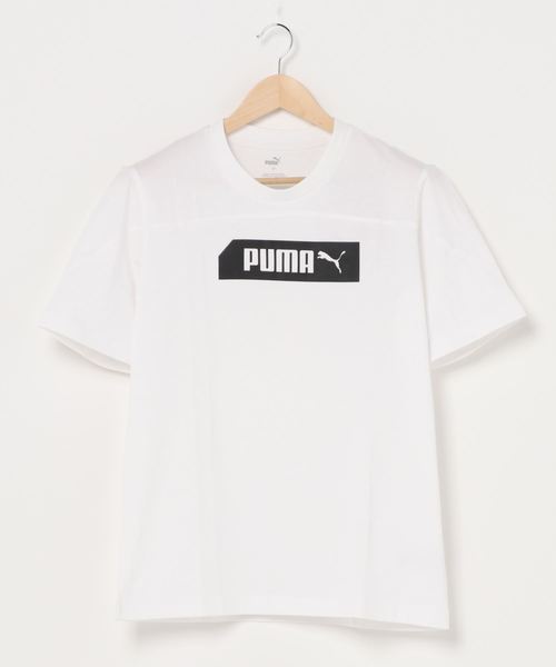 PUMA（プーマ）の「【別注】プーマ PUMA  NU-TILITY Tシャツ 限定コラボ（Tシャツ/カットソー・メンズ・オレンジ/ブラック/ホワイト・S/M/L/XL/XXL）」の9枚目の写真