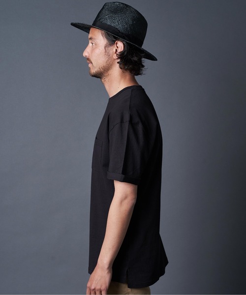 THE TWENTYSEVEN（ザ トゥエンティーセブン）の「The TWENTYSEVEN:COTTON C/N TEE コットンクルーネックTEE（Tシャツ/カットソー・メンズ・ホワイト/ブラック/ベージュ/ネイビー/グレー・M/L/XL）」の14枚目の写真