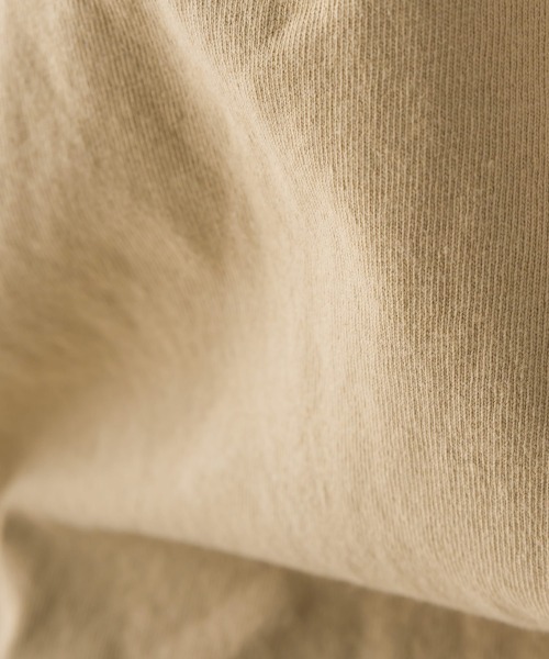 OMNES（オムネス）の「キッズ 製品洗いコットンビッグ半袖Tシャツ（Tシャツ/カットソー・キッズ・ホワイト/グレー/ブラウン/ベージュ/カーキ/ピンク/ブラック・100/110/120/130/140）」の22枚目の写真