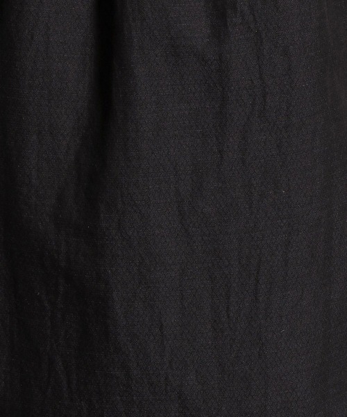 HIDEAWAYS NICOLE（ハイダウェイニコル）の「イタリアンカラー5分袖シャツ（シャツ/ブラウス・メンズ・ブラック/ネイビー/オレンジ/ボルドー・MEDIUM/LARGE/X-LARGE）」の13枚目の写真