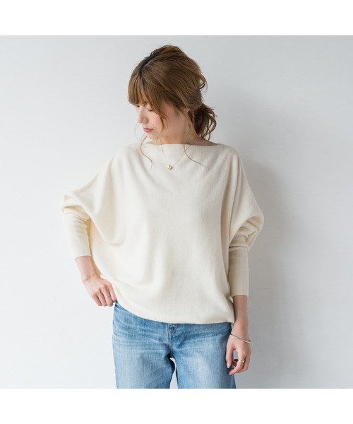 LOUNGEDRESS（ラウンジドレス）の「ラクーンハイゲージドルマンニット