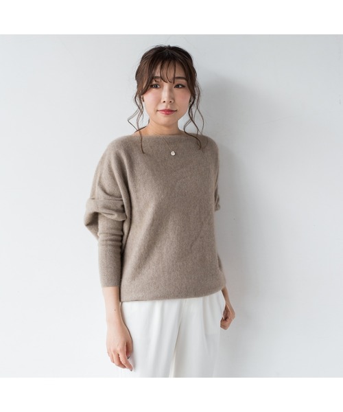 LOUNGEDRESS（ラウンジドレス）の「ラクーンハイゲージドルマンニット