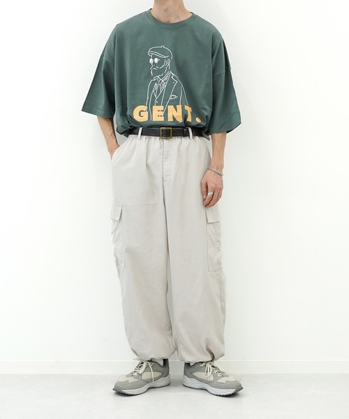 kutir(クティール)の「ドローコードワイドパンツ(その他パンツ・メンズ・ライトグレー/カーキ/グリーン・SMALL/MEDIUM/LARGE)」の4枚目の写真