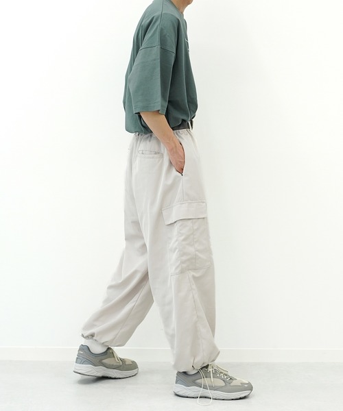 kutir(クティール)の「ドローコードワイドパンツ(その他パンツ・メンズ・ライトグレー/カーキ/グリーン・SMALL/MEDIUM/LARGE)」の6枚目の写真
