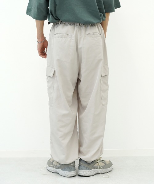 kutir(クティール)の「ドローコードワイドパンツ(その他パンツ・メンズ・ライトグレー/カーキ/グリーン・SMALL/MEDIUM/LARGE)」の9枚目の写真