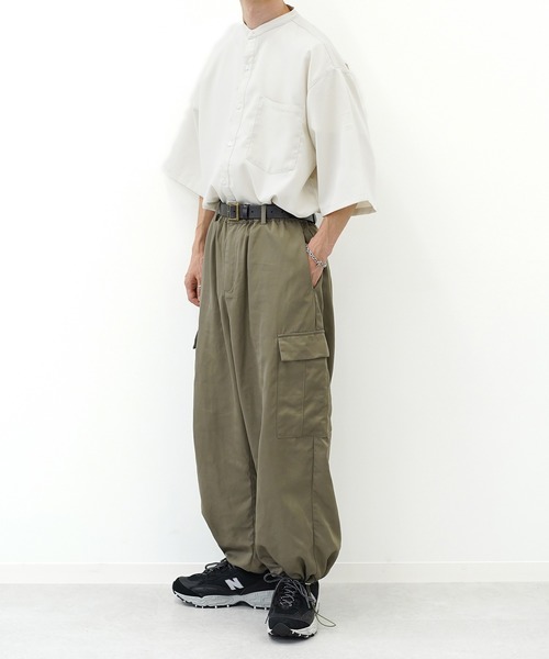 kutir(クティール)の「ドローコードワイドパンツ(その他パンツ・メンズ・ライトグレー/カーキ/グリーン・SMALL/MEDIUM/LARGE)」の17枚目の写真