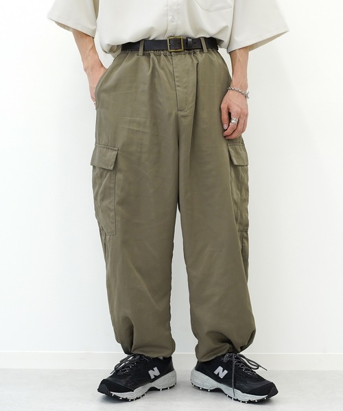 kutir(クティール)の「ドローコードワイドパンツ(その他パンツ・メンズ・ライトグレー/カーキ/グリーン・SMALL/MEDIUM/LARGE)」の18枚目の写真