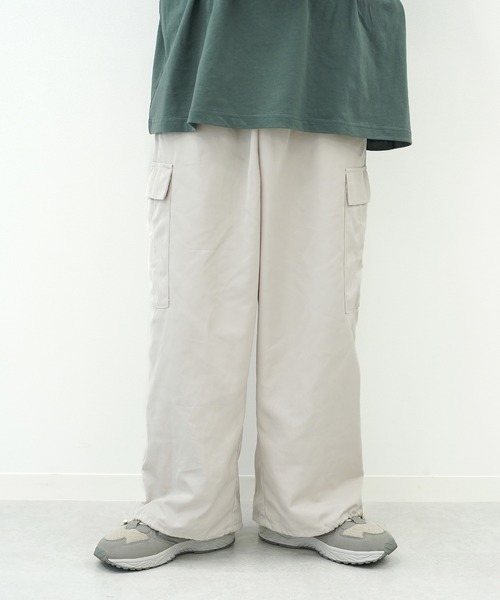 kutir(クティール)の「ドローコードワイドパンツ(その他パンツ・メンズ・ライトグレー/カーキ/グリーン・SMALL/MEDIUM/LARGE)」の10枚目の写真